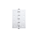 Dobradiça Comum Em Alumínio Branco 90 X 64 Mm Mk