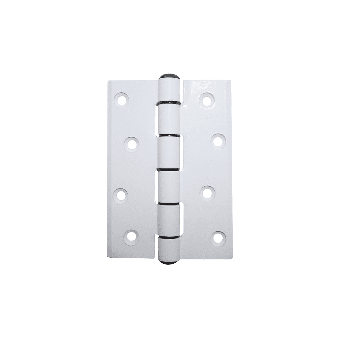 Dobradiça Comum Em Alumínio Branco 100 X 70 Mm Mk