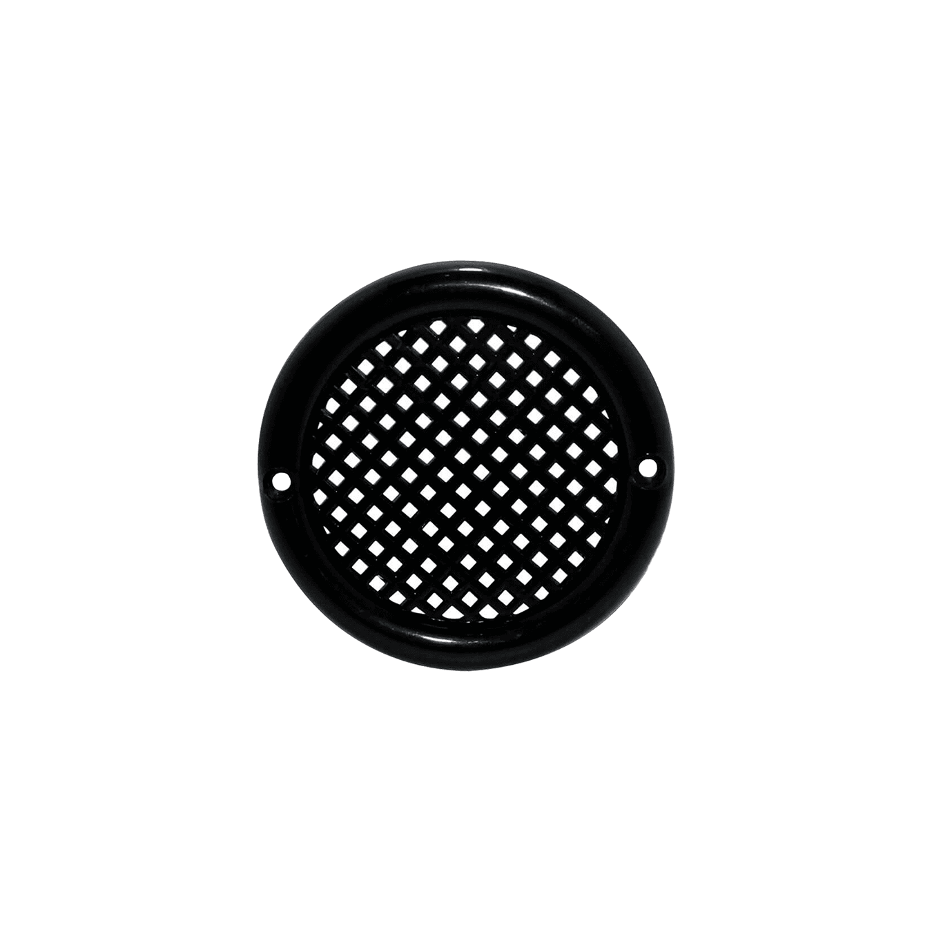 Tampa de Ventilação Redondo 95 Mm Para Armários Preto