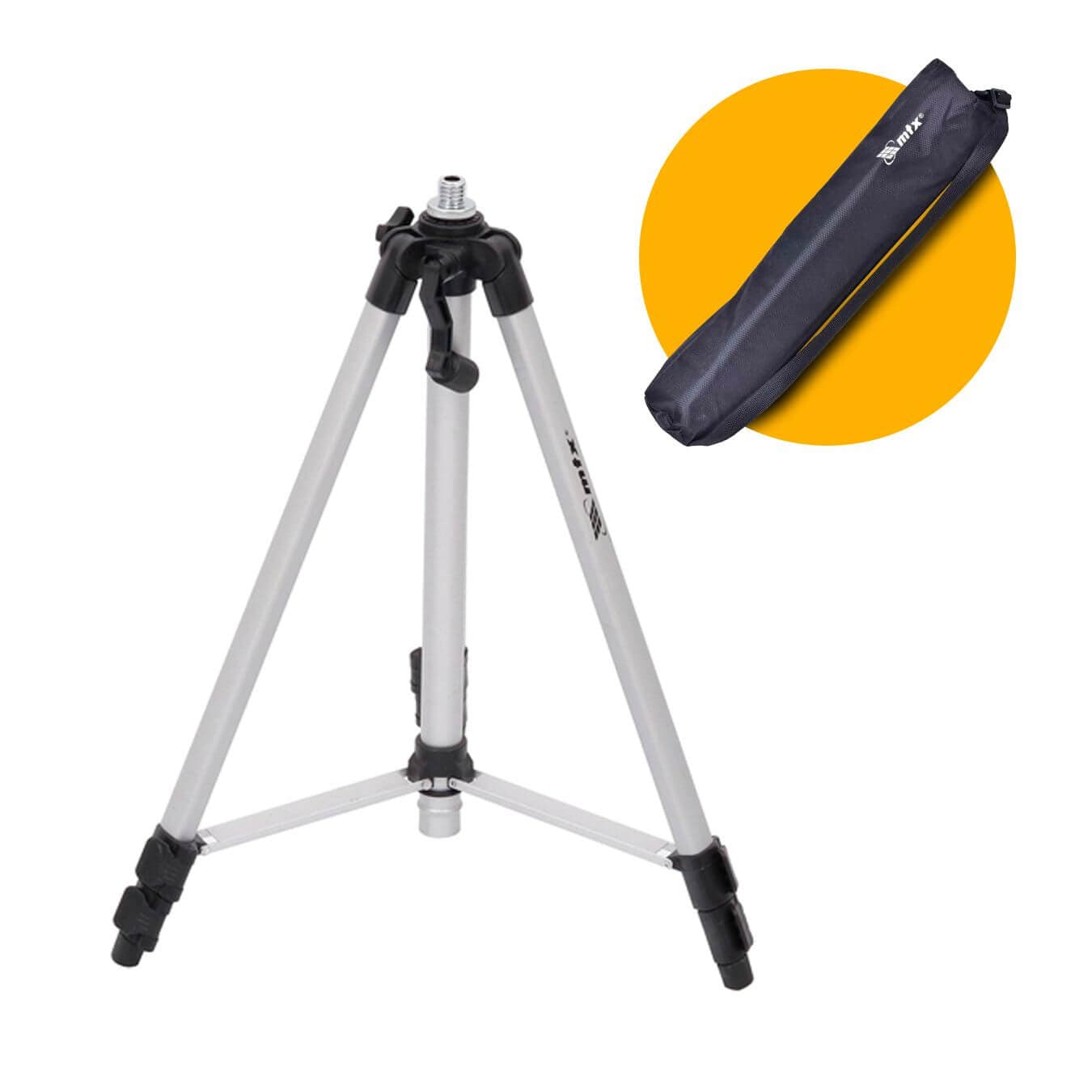 Tripé Para Nível A Laser 420 A 1260 Mm Regulável Mtx