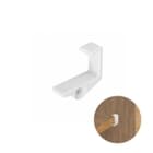 Suporte Prateleira Com Trava 16 Mm Branco