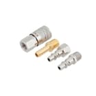 Kit Engate Rápido Para Mangueira de Ar Com 4 Pçs Rosca 1/4 Npt