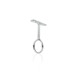 Suporte Central Para Tubo Cabideiro Redondo