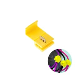 Conector Elétricos Derivação Fios E Cabos 4 A 6 Mm² Amarelo