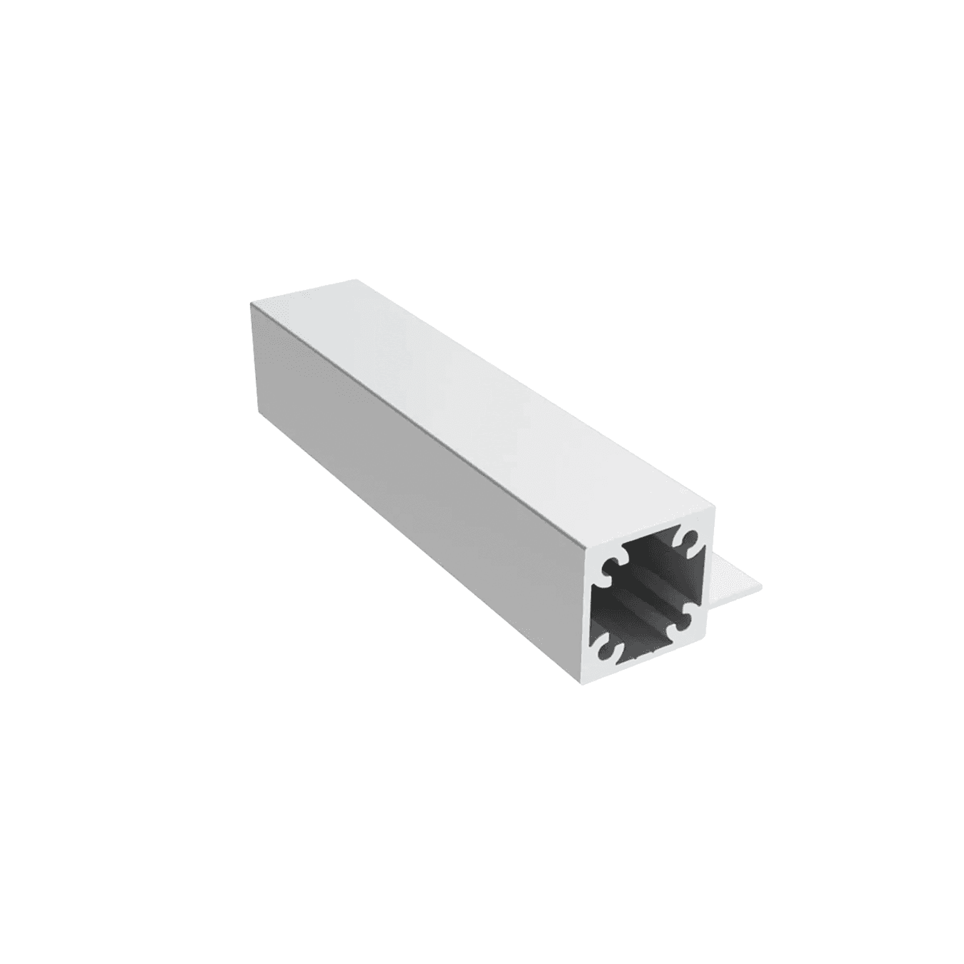 Perfil Link Em Alumínio Anodizado Com Uma Aba Rm284 Rometal