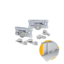 Kit Sistema Para Porta de Correr de Armários E Móveis Ro46 Rometal