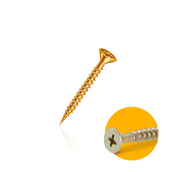 Parafuso Mk 4,0 X 14 Mm Chipboard Cabeça Chata Cx 1000