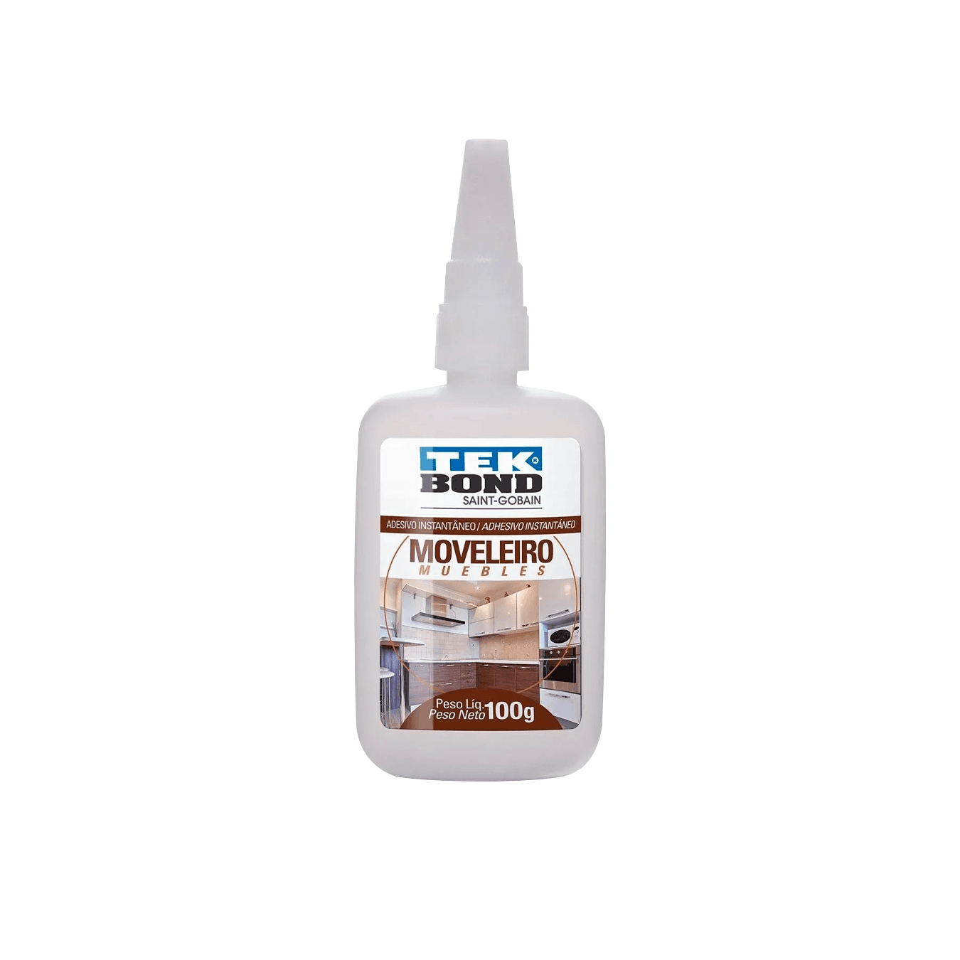 Cola Tek Bond Moveleiro 100g Bico Antientupimento