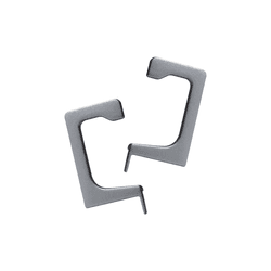 Ponteira Vazada Para Perfil 15 Mm Anodizado D-0253