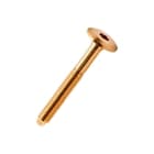 Parafuso 1/4 X 120 Mm Estrutural Cabeça Tampinha Sextavado