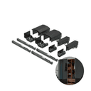 Kit Sistema Para Porta de Correr Dominus Até 20 Kg Para 2 Portas Rometal