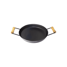 Chapa Disco de Arado Com Borda Redonda Lisa de 27 Cm de Aço Para Bife Mk