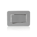 Interruptor Paralelo Simples Cinza Easy Instal Para Embutir 1 Tecla de 6a 250v Guidini
