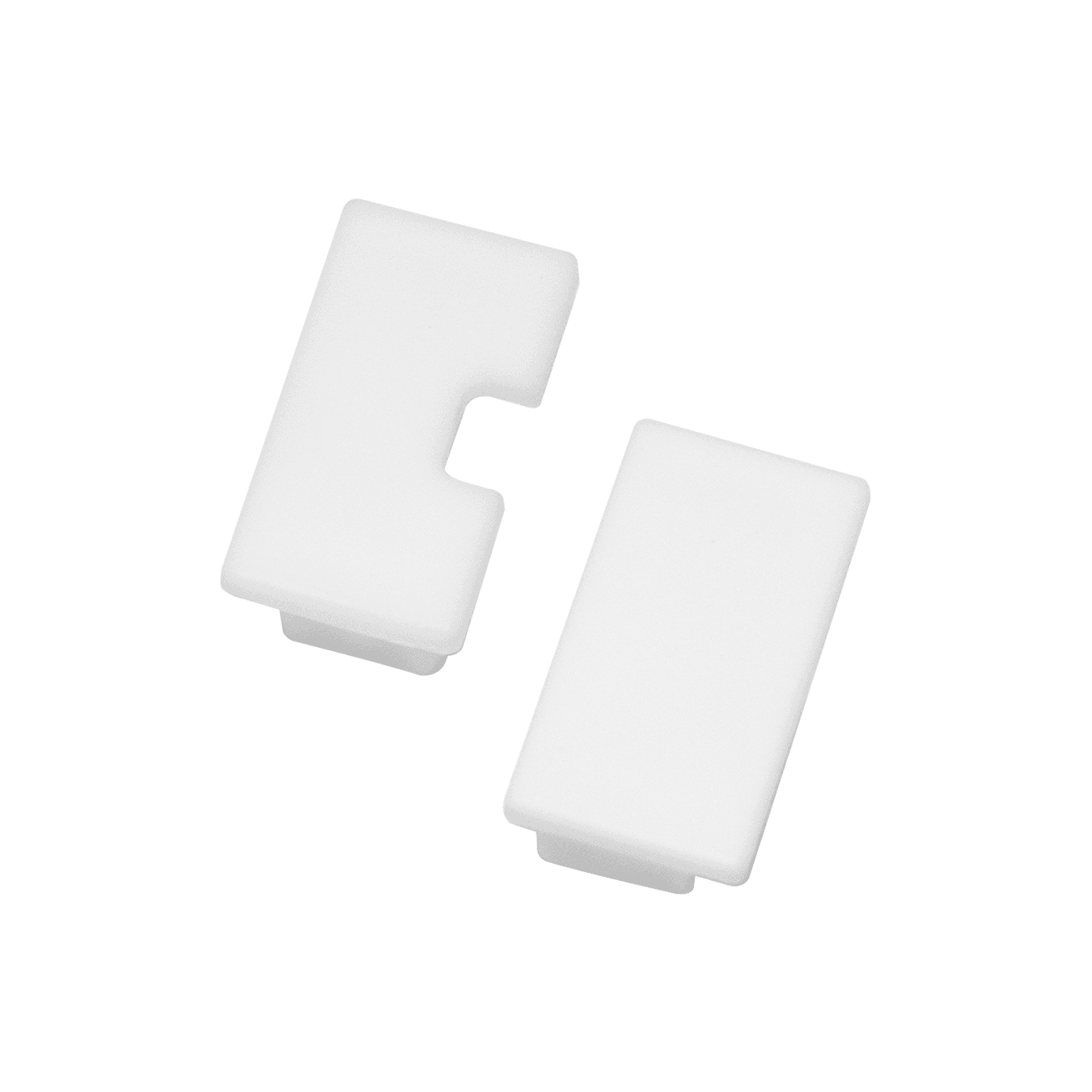 Ponteira Luminaria Rip Branca Kit 10 Pares
