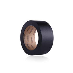 Fita de Borda Pvc Na Cor Preto Tx Fosco Sudati P718 de 64 Mm X 20 Metros Rehau