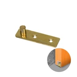 Pino Guia Porta de Correr Reto Roletes