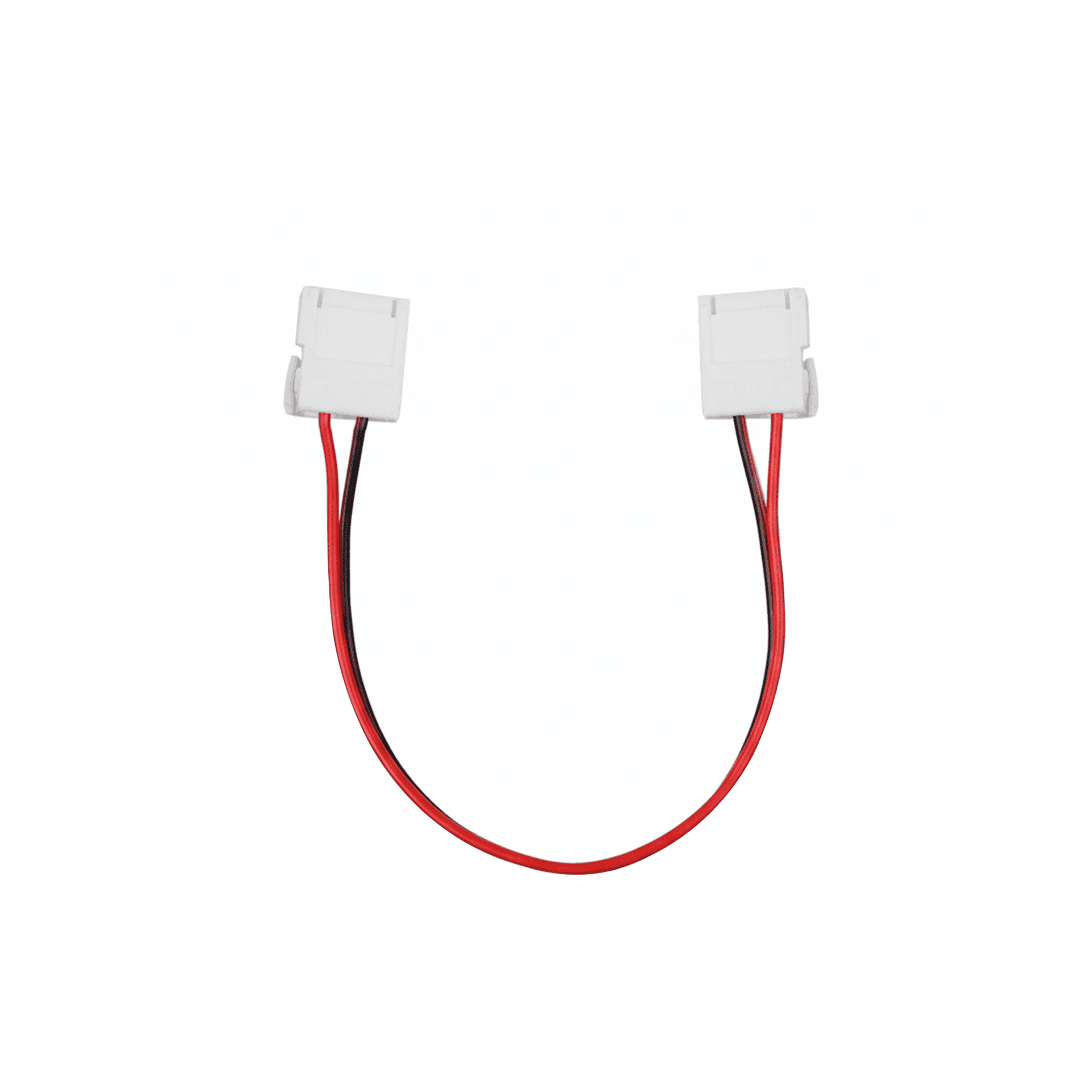 Emenda Reta Para Fita de Led 3528 Com 2 Vias Com Fio Led Line