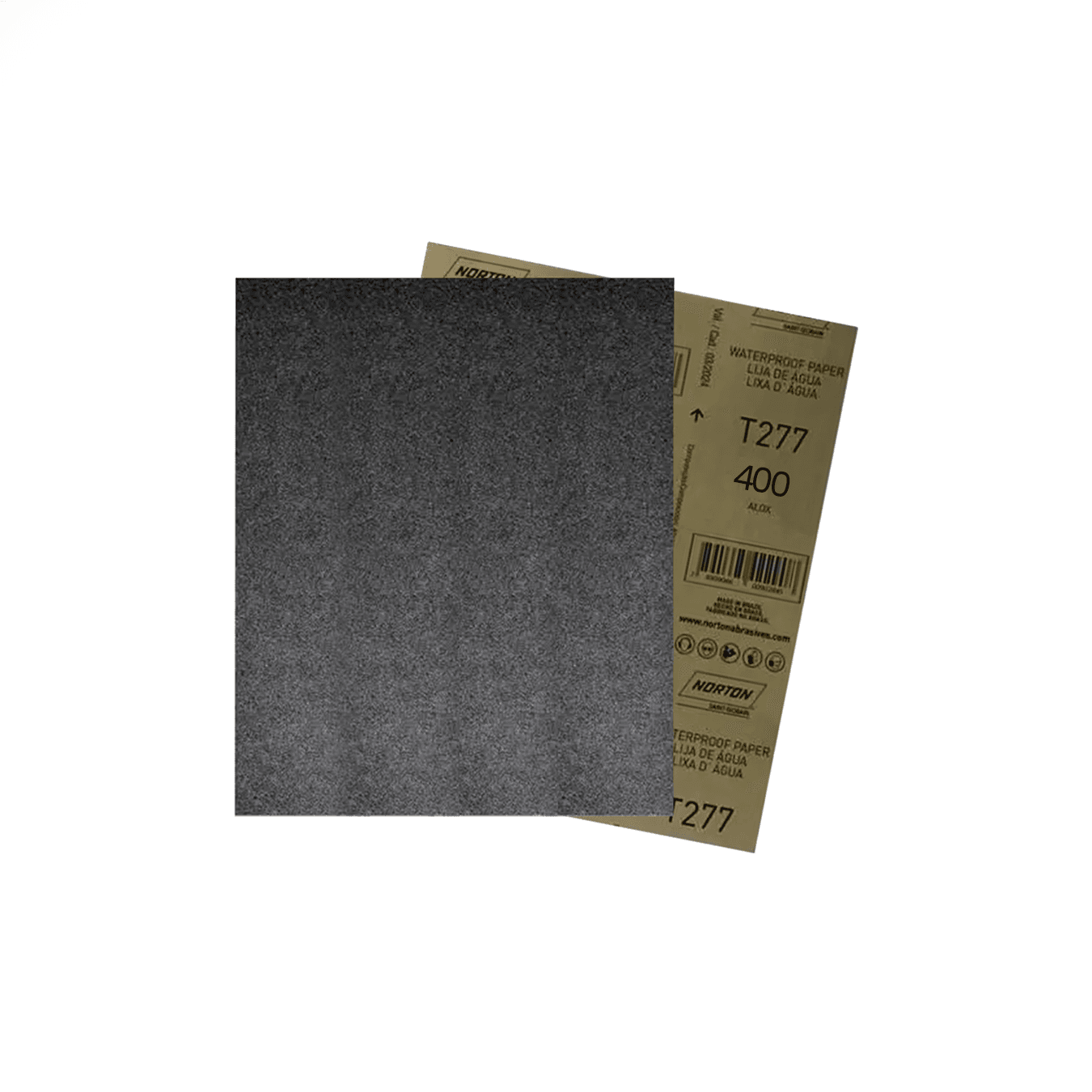 Lixa D’água Gramatura 400 T277 230x280 Folha Norton