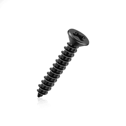 Parafuso Cabeça Chata Philips Preto 3,0 X 22 Mm - 100 Gramas