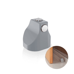 Prendedor de Porta Magnético Cinza Stam