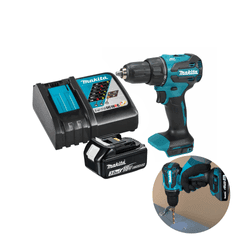 Parafusadeira/furadeira de Impacto Dhp490z + Dc18rc + Bl183