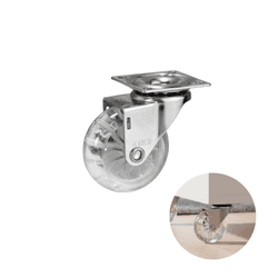 Rodízio Sollo Em Gel 50mm Sem Freio