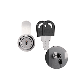 Fechadura Para Arquivo Com Lingueta Curva 39mm