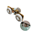 Roldana Para Porta de Vidro 1125 Dupla Com Regulagem 30 Mm Zincada